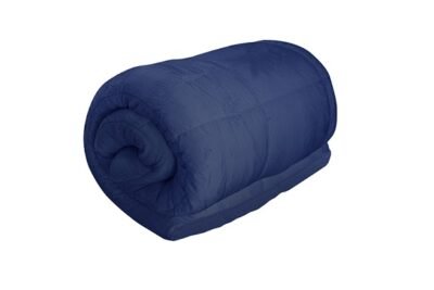 Cobertor Sherpa mink Azul - Imagen 2