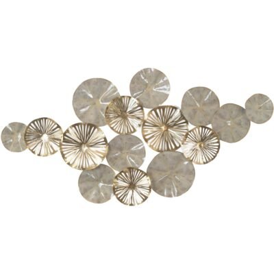 Aplique de pared de 15 circulos