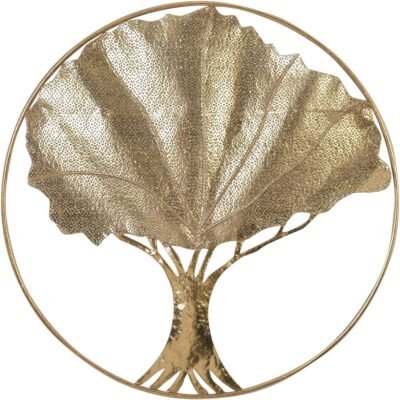 Aplique de pared círculo con árbol de la vida
