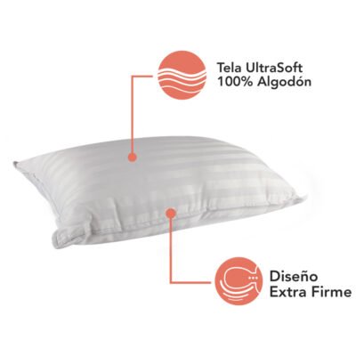 Almohada Simmons br Firm support 50x70 - Imagen 3
