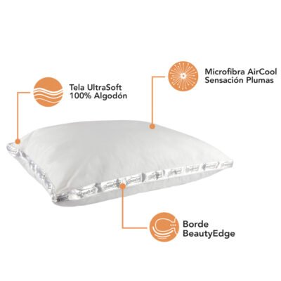 Almohada Simmons Luxury plush - Imagen 2
