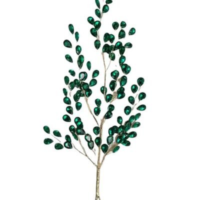 Rama de Navidad Holiday Verde y Dorado 40X20X2 CM 1 Uni