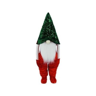 Gnomo de Navidad Believe Rojo y Verde 71 CM